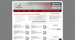 Desktop Screenshot of elkingtonsaccountants.co.uk