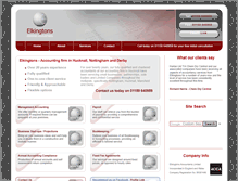 Tablet Screenshot of elkingtonsaccountants.co.uk